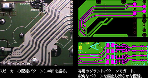 音声信号専用パターン設計