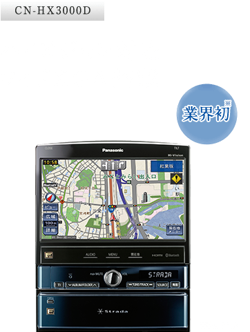 CN-HX3000D：【業界初】ハイビジョン対応ワイドXGA搭載