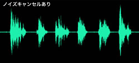 ノイズキャンセルあり
