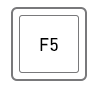 「F5」キー