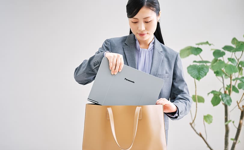 軽量化されたボディ