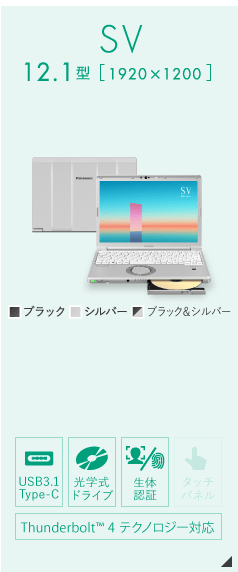 パナソニック レッツノート SVシリーズ