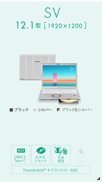 パナソニック レッツノート SVシリーズ