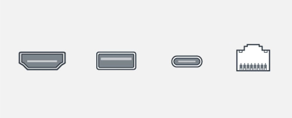 充実のインターフェース