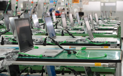 一気通貫の生産体制