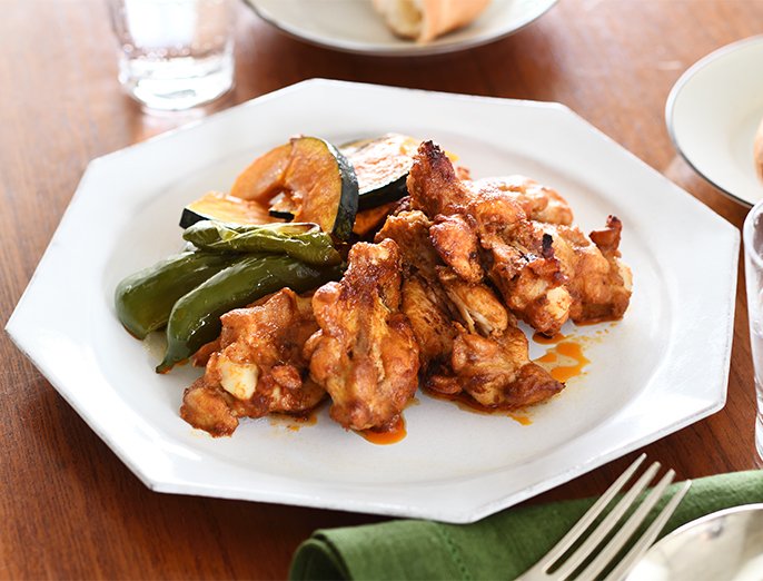 【オレンジページ レシピ】手羽元のケイジャンチキン