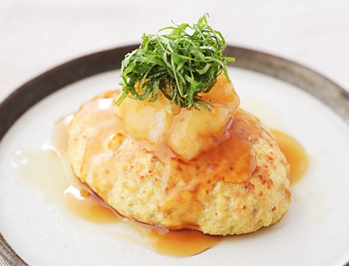 【オレンジページ レシピ】オレンジページの和風ハンバーグ