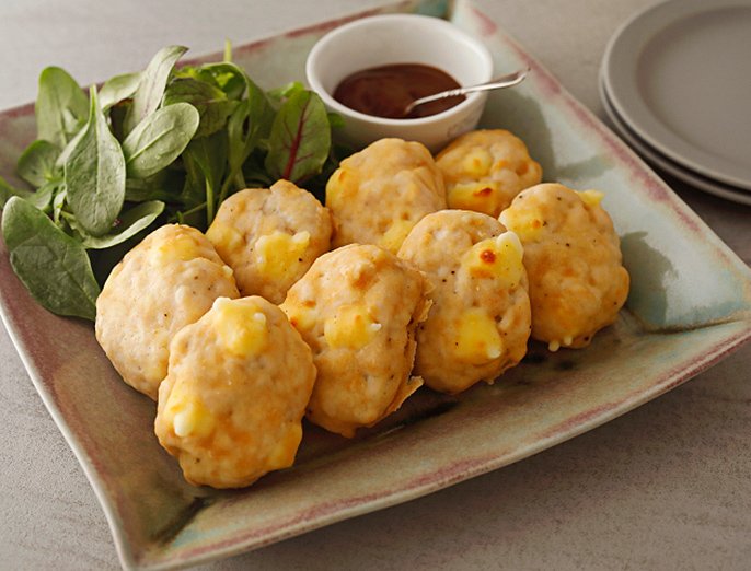 【オレンジページ レシピ】チーズチキンナゲット