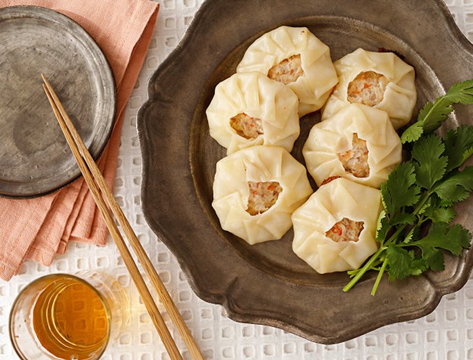 【オレンジページ レシピ】えびまんじゅう