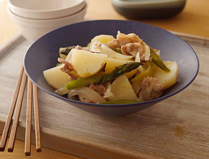 【オレンジページ レシピ】塩肉じゃが