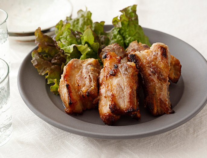 【オレンジページ レシピ】みそハニースペアリブ