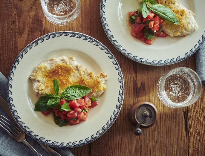 チーズチキンカツレツ