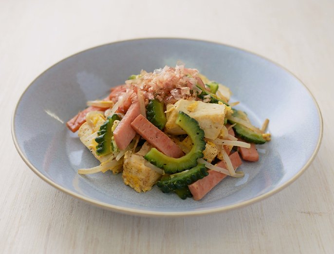 ランチョンミートのゴーヤチャンプルー