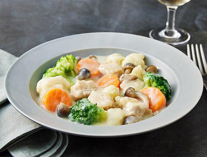 鶏のクリーム煮（冷凍）