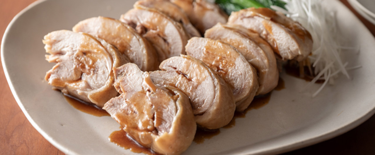 冷凍鶏肉のしっとりチャーシュー