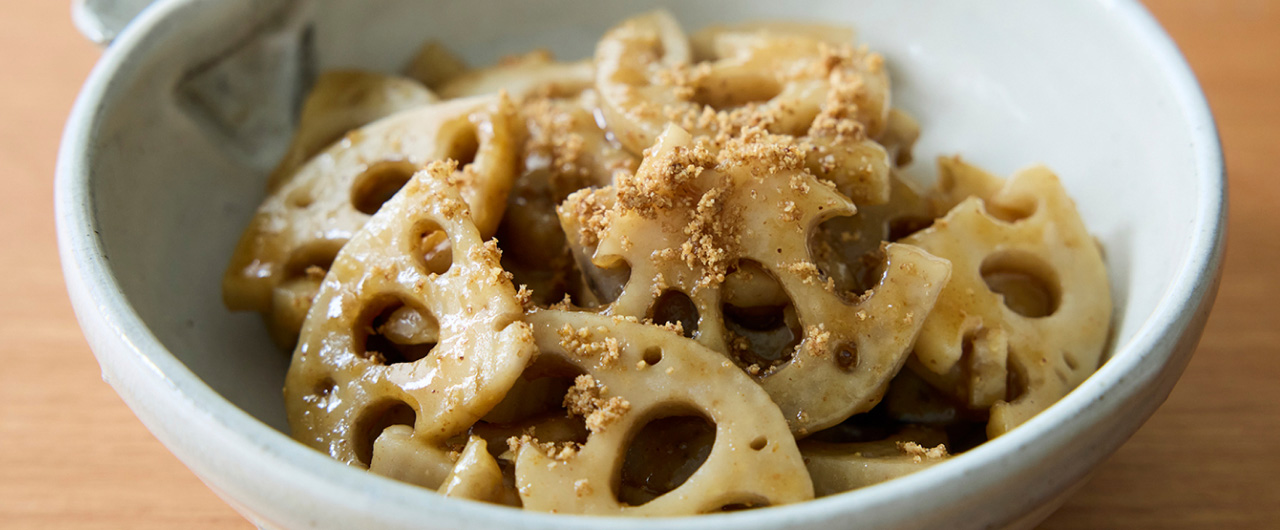 れんこんのシャキシャキきんぴら