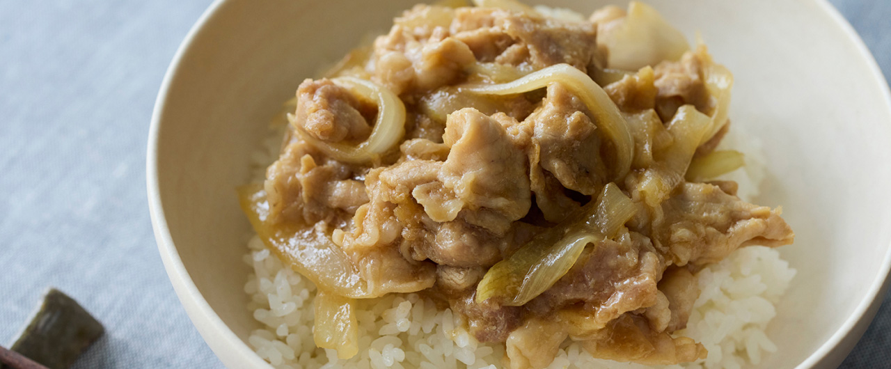 とろとろジンジャーポークごはん