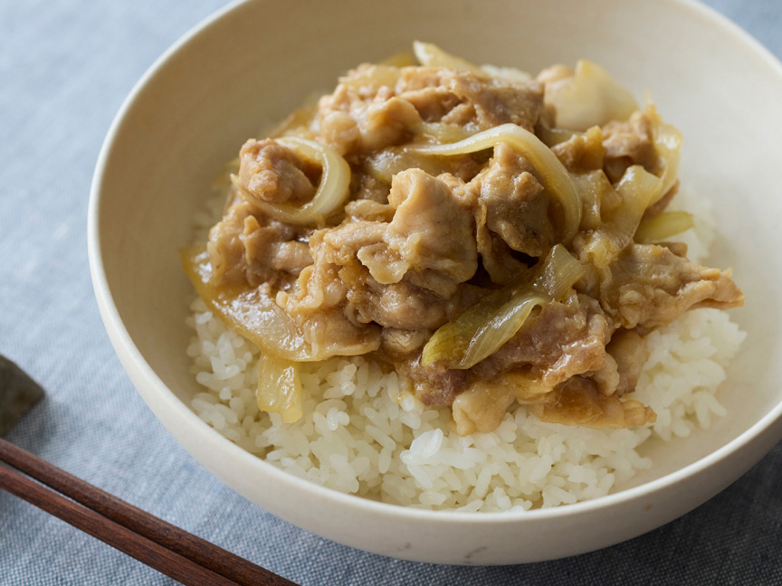 とろとろジンジャーポークごはん