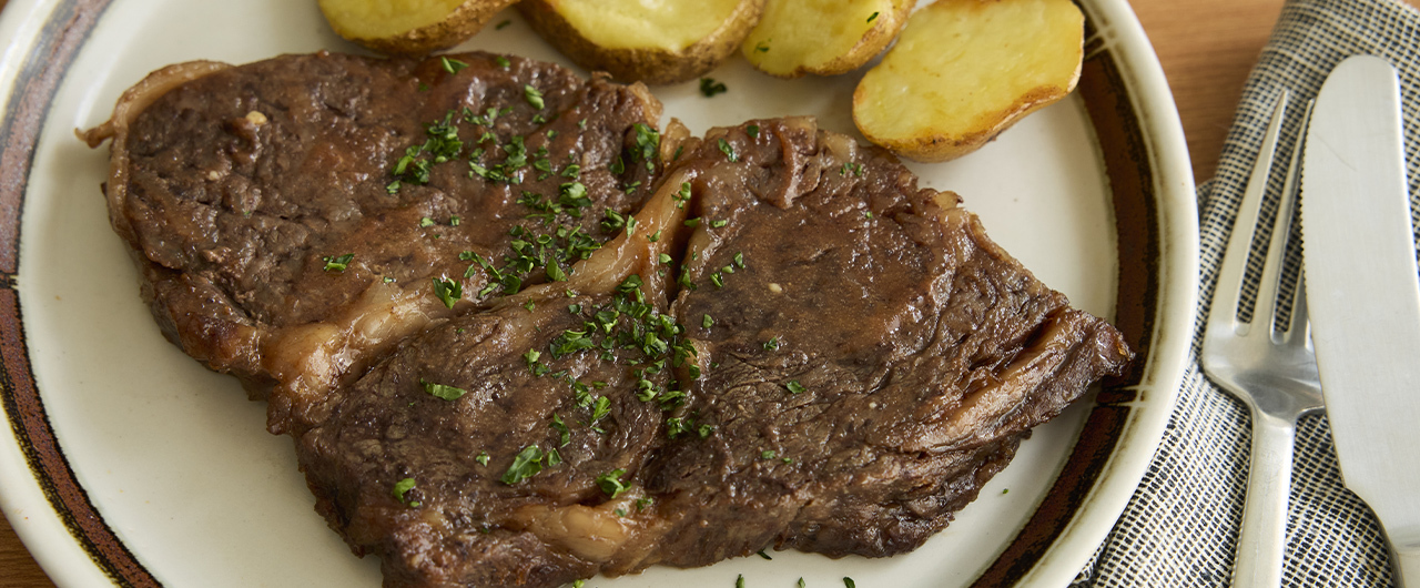 バーベキューグリルステーキ