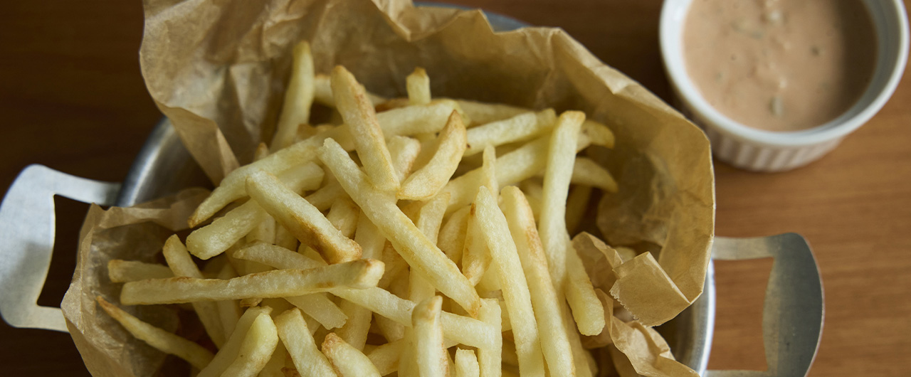 フライドポテト＆サウザンアイランドソース