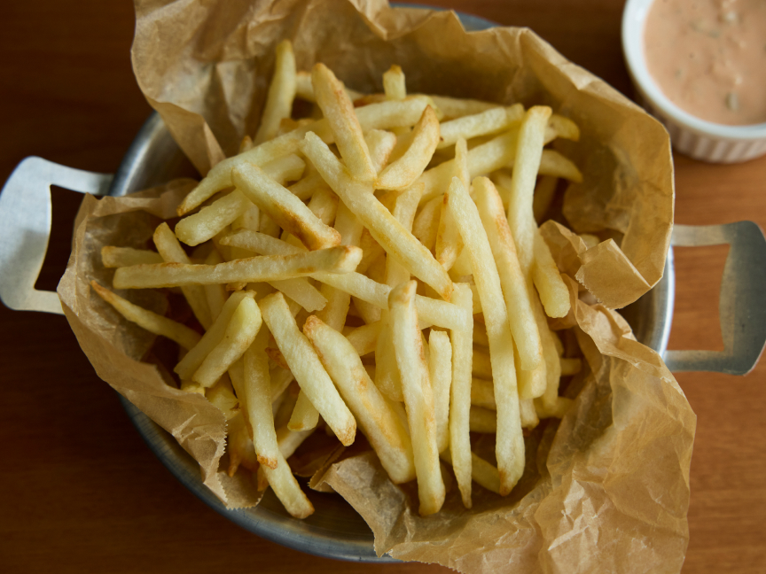 フライドポテト＆サウザンアイランドソース