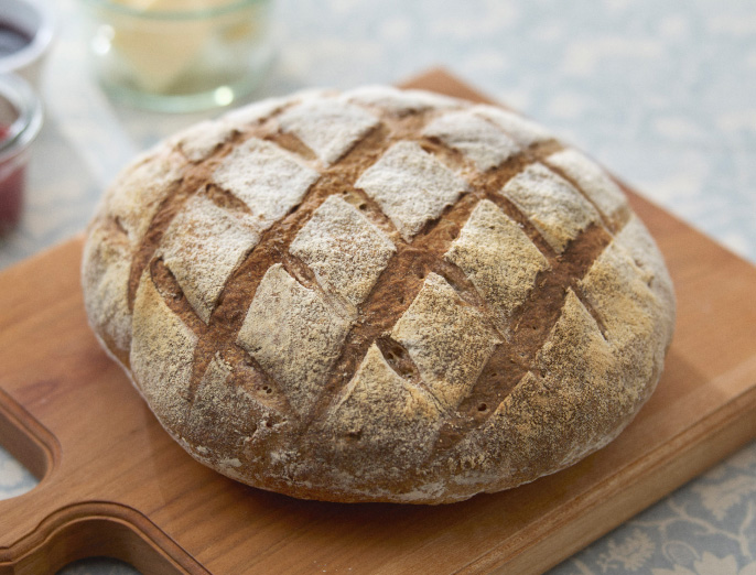 【辻調監修】パン・ド・カンパーニュ（上級者向け）