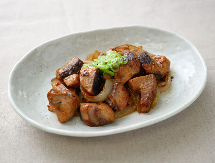 高知ご当地 かつおのガリバタ炒め