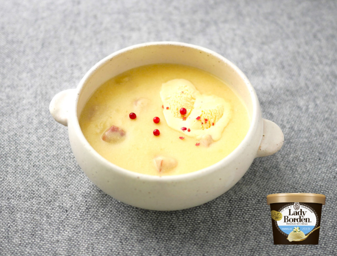 【株式会社ロッテ監修】レディーボーデンのさつまいもポタージュ