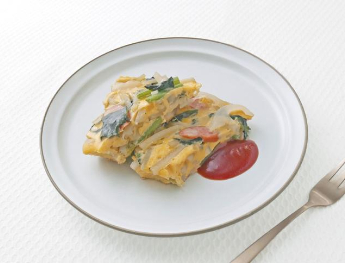 オープンオムレツ