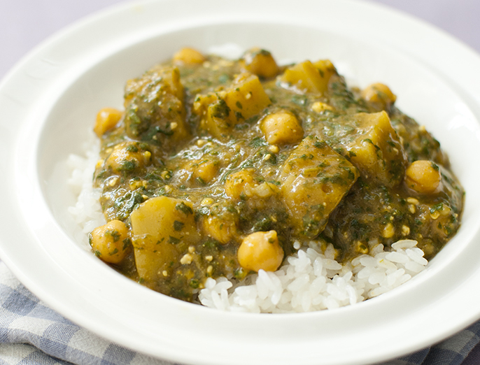 野菜と豆のカレー