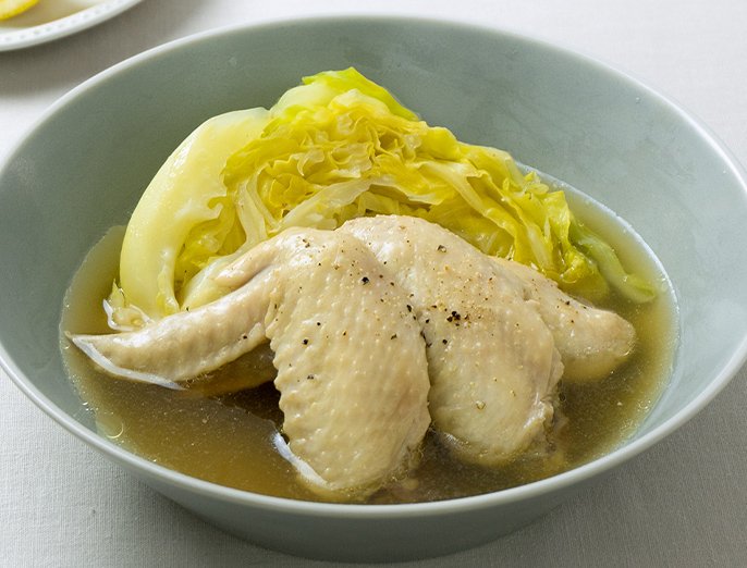 【愛知県】鶏手羽とキャベツのエスニックスープ