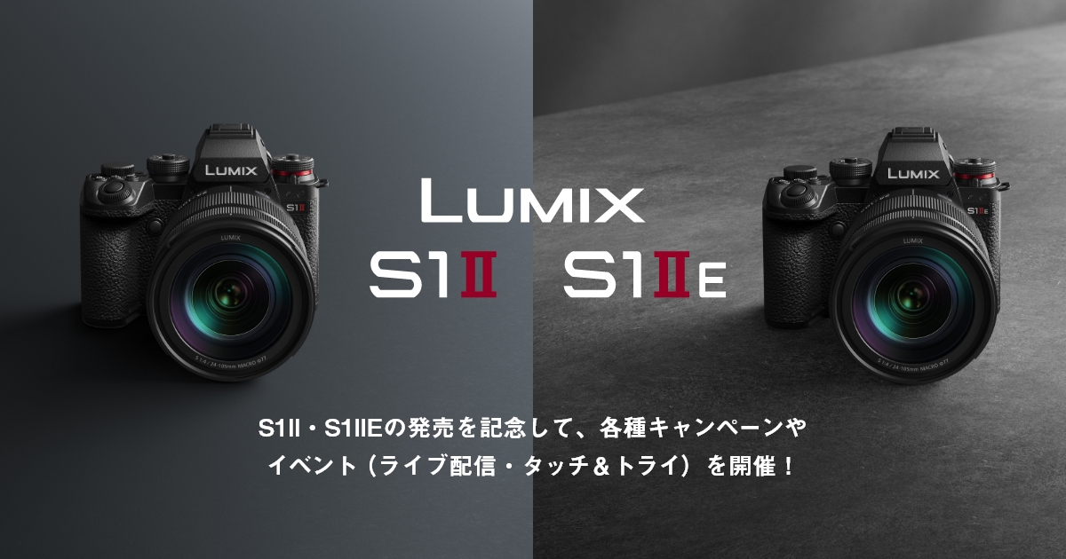 LUMIX S1II キット　24-105レンズ LUMIX S1II キット 24-105レンズ パナソニック LUMIX S1II 標準