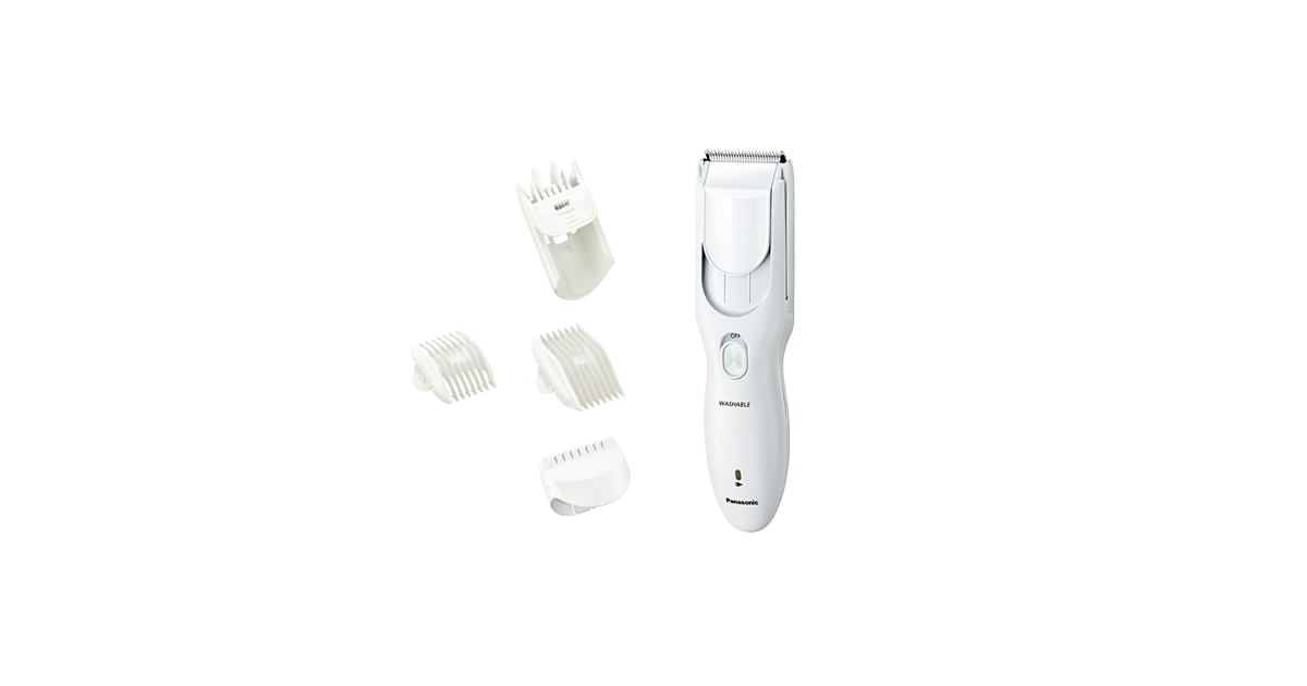 新品未使用 Panasonic ER-GF40-W WHITE バリカン 洗浄可 ボディ