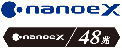ナノイーX4.8兆のロゴです