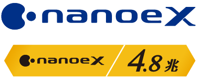 ナノイーX48兆のロゴです