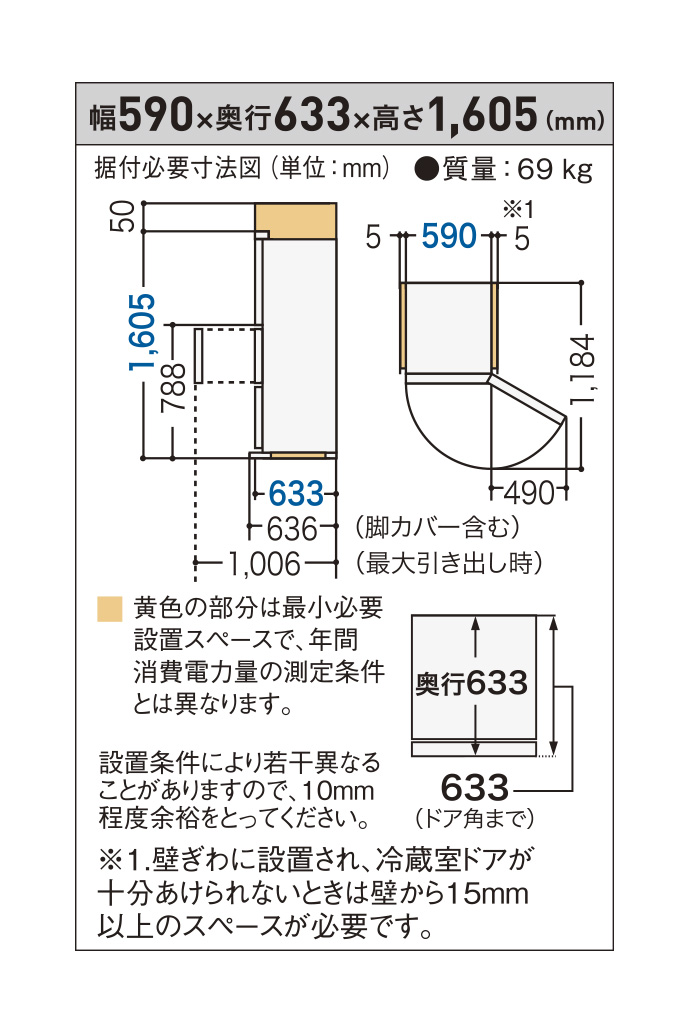 NR-C32HGM 仕様・詳細情報 - パナソニックノンフロン冷凍冷蔵庫 
