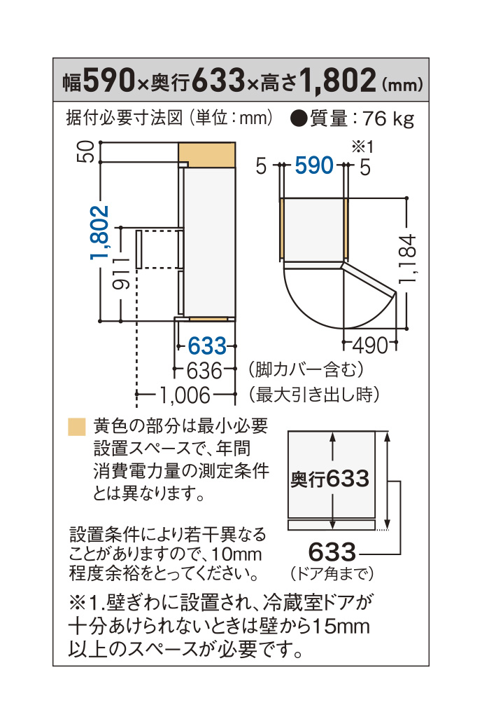大阪送料無料☆3か月保障付き☆冷蔵庫☆2017年☆パナソニック☆3ドア 