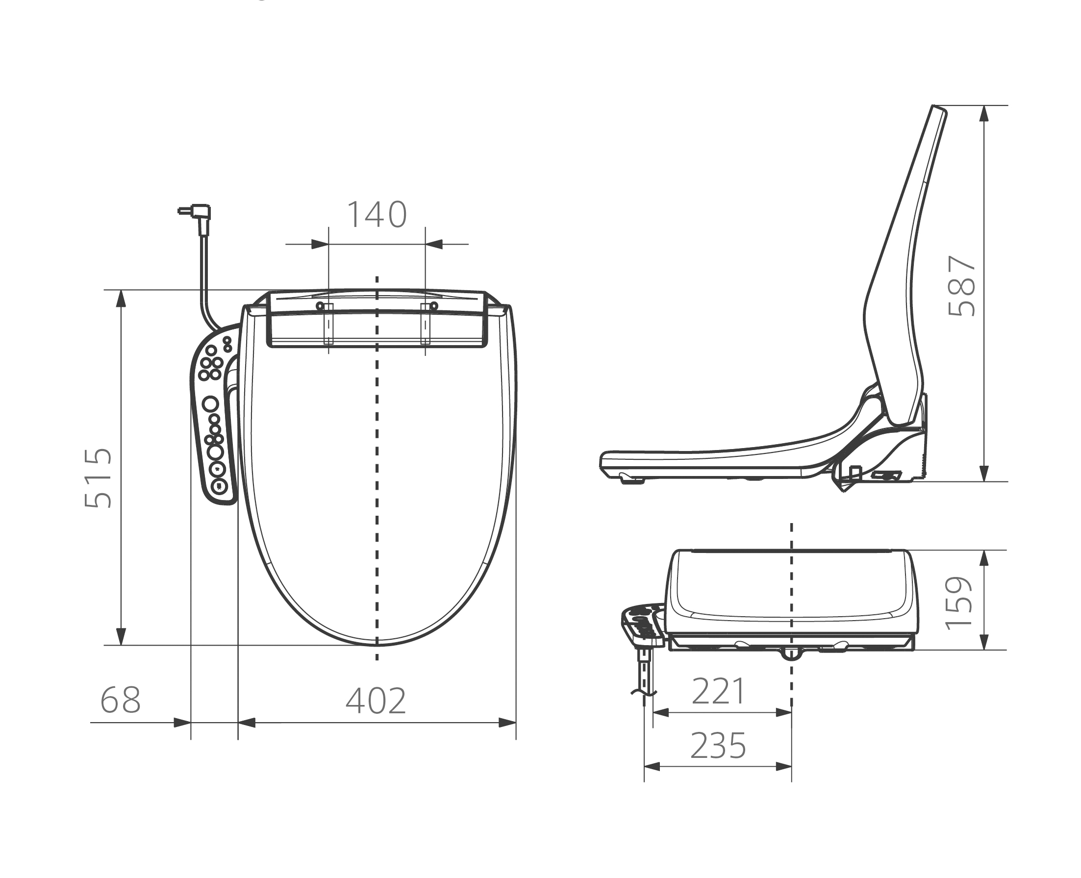詳細情報 温水洗浄便座 ビューティ・トワレ DL-ENX10 | 温水洗浄便座  