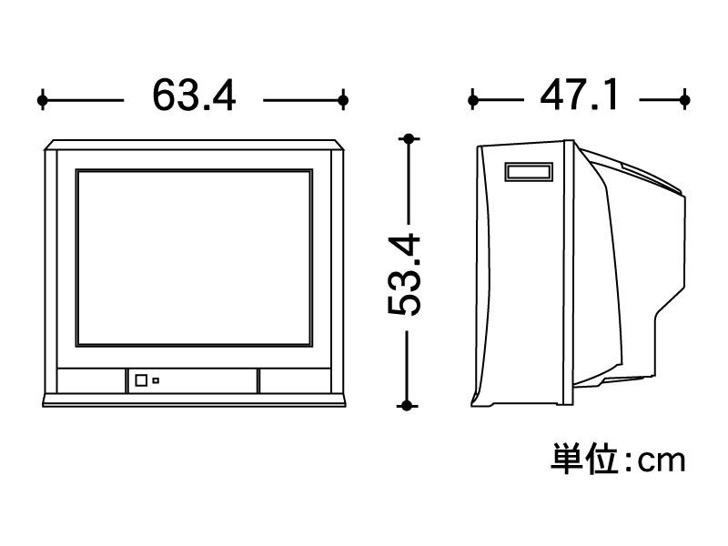 TH-25FA6 仕様・詳細情報 - ステレオテレビ＜BS非内蔵＞ | テレビ