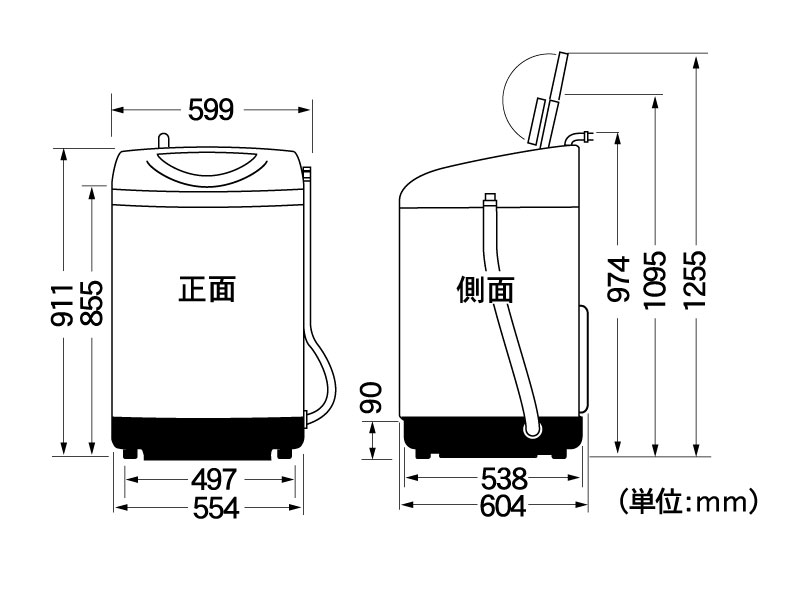 NA-F70PX3 仕様・詳細情報 - 全自動洗濯機 | 洗濯機・衣類乾燥機 