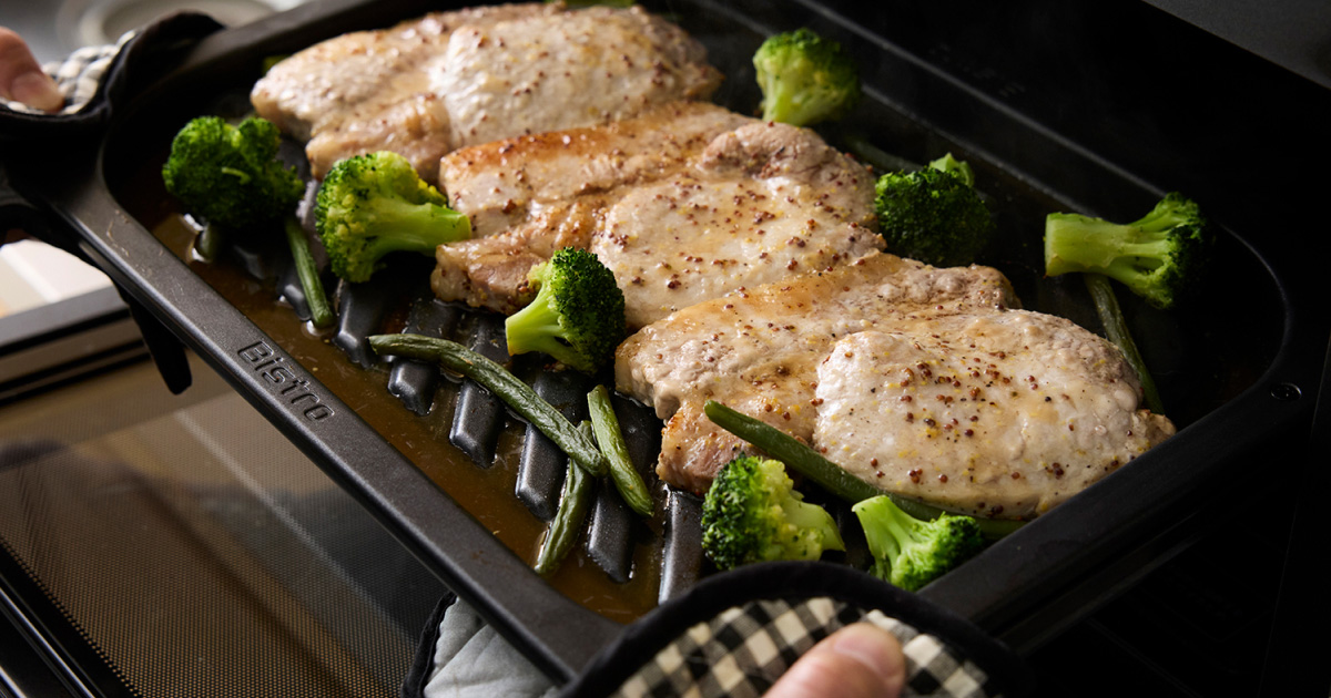 スチームオーブンレンジ ビストロにおまかせ。「おいしい」が毎日