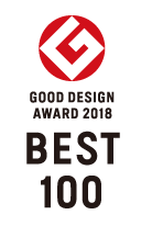 GOOD DESIGN AWARD 2018 BEST 100