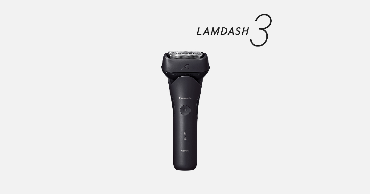 ★未使用品★パナソニック シェーバー ラムダッシュ 3枚刃 ES-L360W-A パナソニック ES-L360W-A ラムダッシュ メンズシェーバー3枚刃