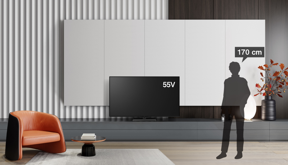16畳＆55v型＆ローボード
