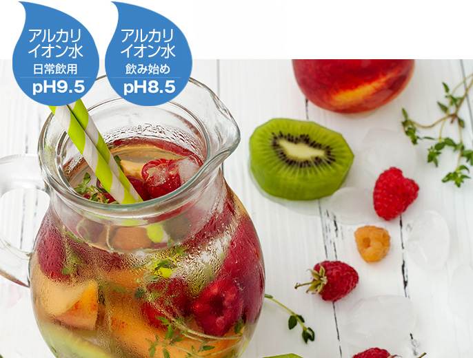 お茶やフレーバーウォーターなどに