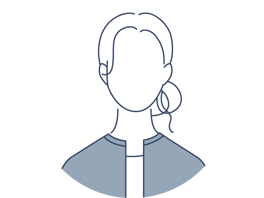 イラスト：女性アイコン