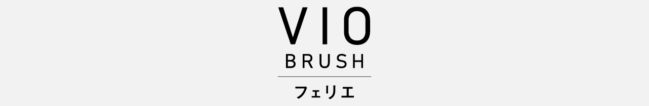 ロゴ：VIO BRUSH フェリエ