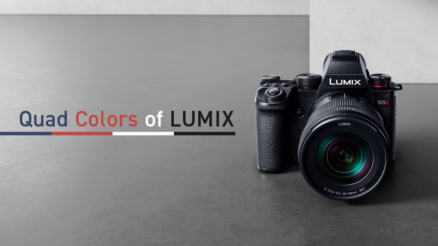 Quad colors of LUMIX