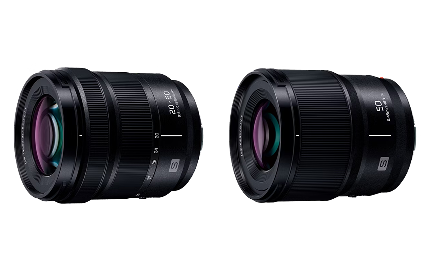 LUMIX S 20-60mm F3.5-5.6 S-R2060とLUMIX S 50mm F1.8 S-S50