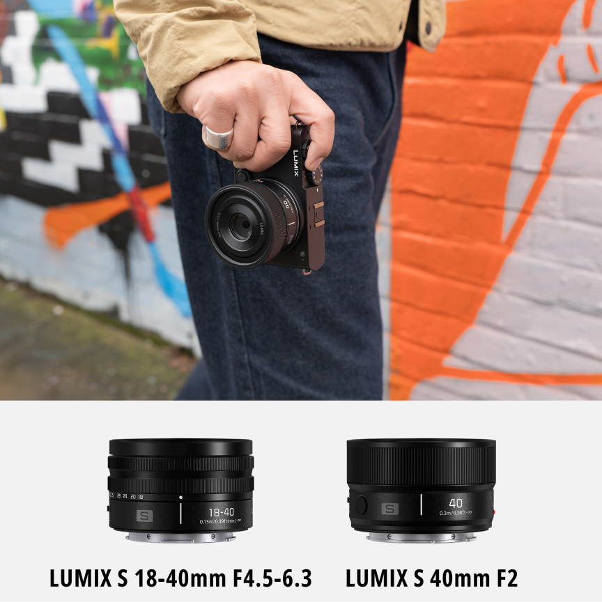 同じサイズ感の、S-R1840とS-S40